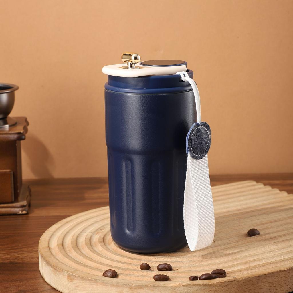 Термокружка для кофе из нержавеющей стали 304, умная кофейная чашка высокой ценности, офисная чашка для молока, подарочная чашка