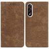 For OnePlus Ace 5 Ultra 5G/Nord 5 5G Case Strong Magnetic Leather Wallet Phone Cover with Striped Texture