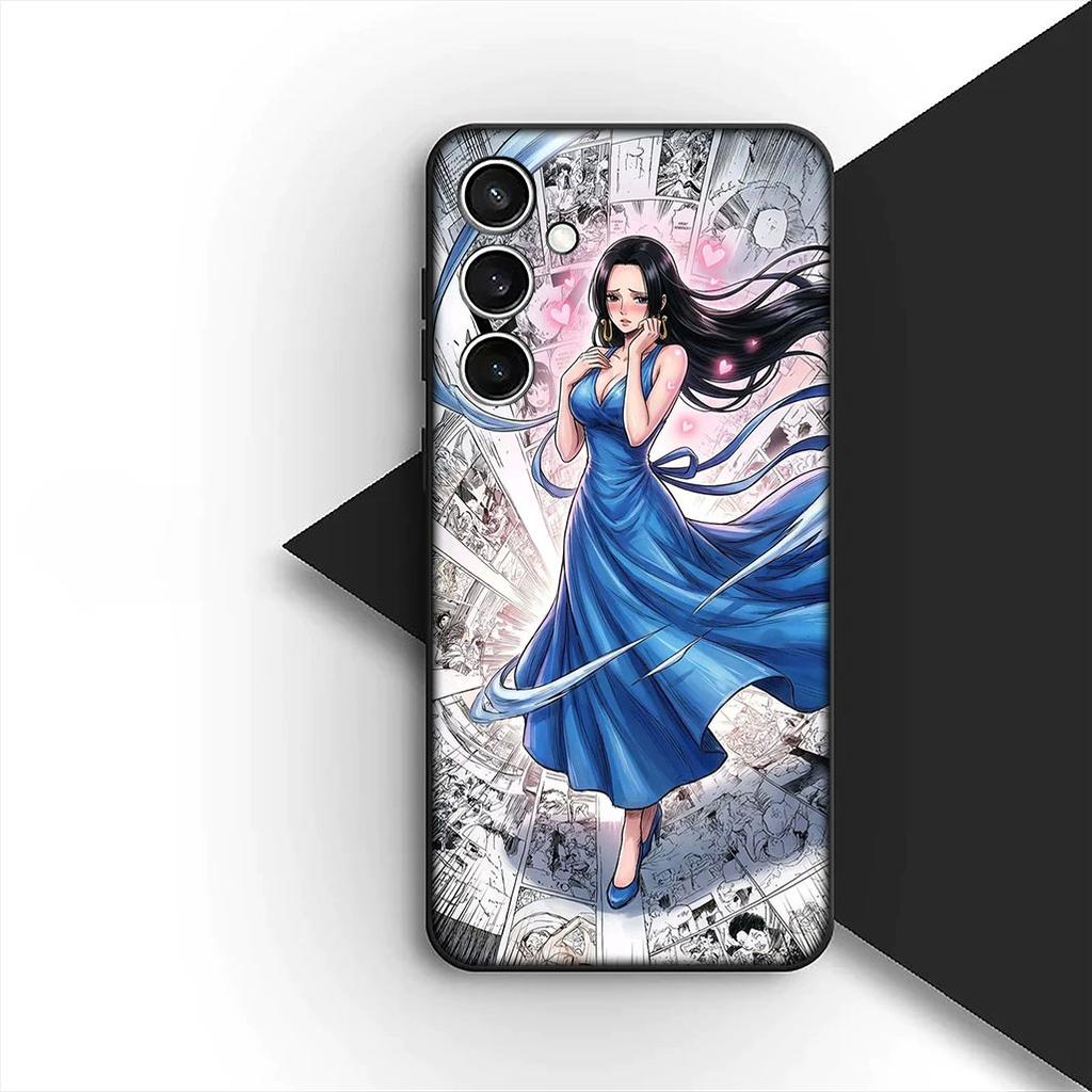 Cover for Apple iPhone 17 16 14 15 Plus Pro Max 16E ProMax + 15Plus 15+ 16+ Phone Case Luffy Boa Hancock One Piece Roronoa Zoro