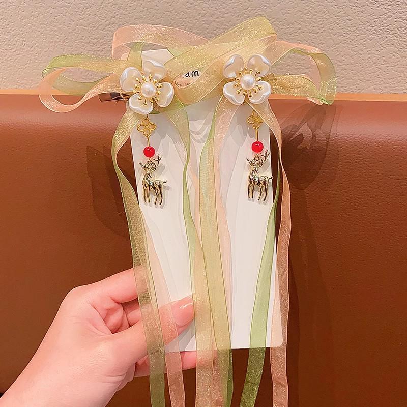 Китайские заколки для волос в стиле принцессы с кисточками - Аксессуары для волос Ханфу в древнем стиле для женщин и девочек