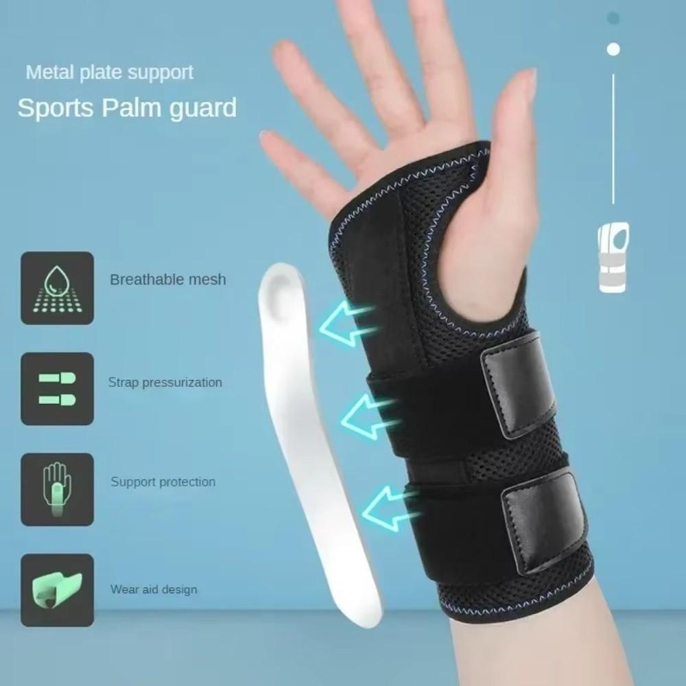 Compression Strap Hand Brace 3 Stays Wrist Support Stabilizer Wrist Brace  Night Support