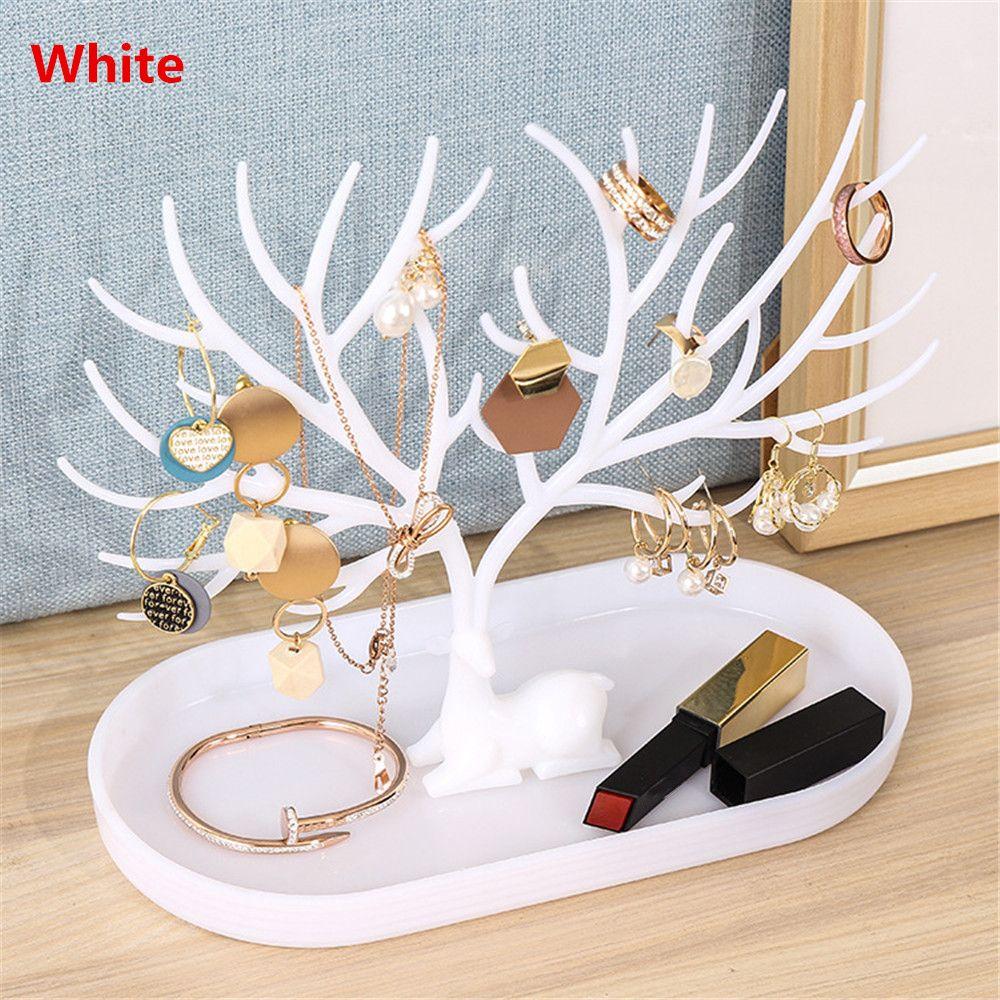 Durable Pendant Earrings Deer Bracelet Organizer Jewelry Display Stand Necklace Storage Racks