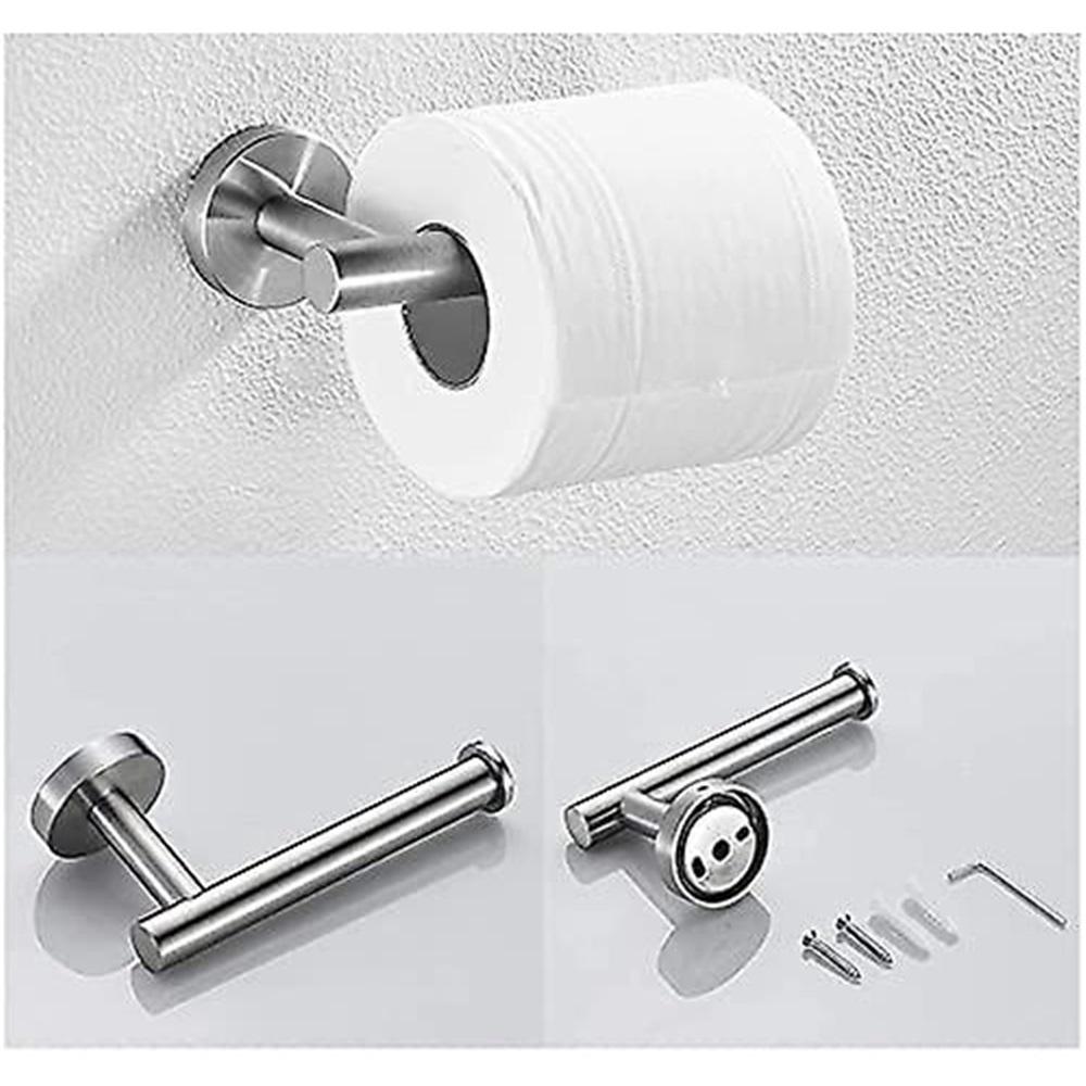 5-piece set Gift Towel Rack 41 cm Towel Bar Wall-mounted Bathroom Rack