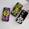 One Piece Law Case for Samsung Note 20 10 S25 Plus Ultra Lite FE M20 M21 M30 M31 M51 A11 A26 A51 A52 A53 A56 A70 A71 A72 A73