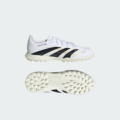 Predator League TF Kids JI1152 Kids' Performance Sports Shoes Cloud White / Core Black / Gold Metallic
