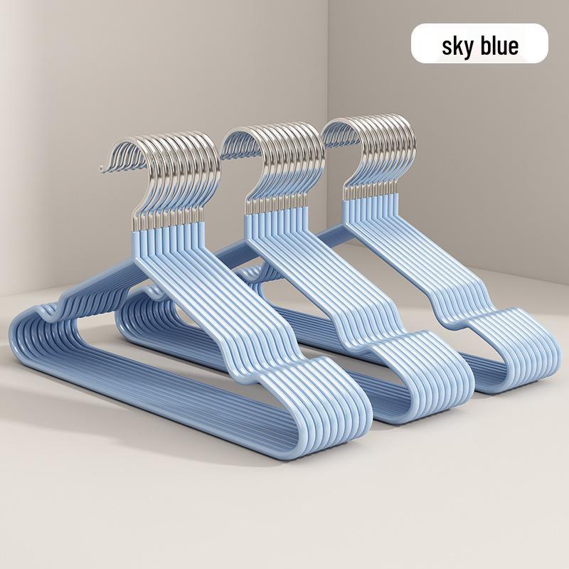 Очень толстая нескользящая вешалка с диповым покрытием для взрослых и детей - Решение для сушки одежды без следов