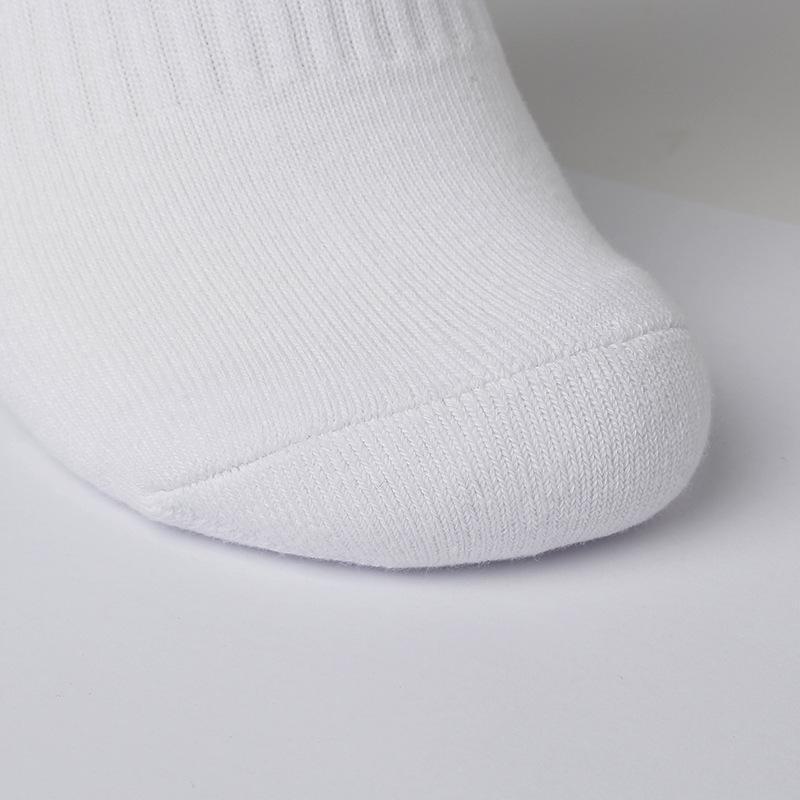 Мужские высокие спортивные носки из хлопка с влагоотводящим эффектом, противоскользящим и амортизирующим дизайном