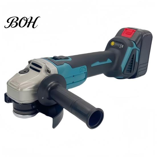 Ergonomic Power Grinder Lithium Brushless Angle Grinder, Adjustable Speed High Torque Electric Tool, 950W 8000RPM Heavy Duty Deburring Tool