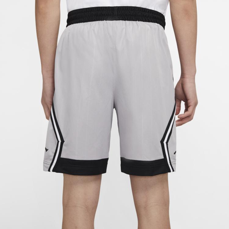 Jordan Баскетбольные тренировочные шорты Jumpman Diamond, мужские, серые, CD4909-059