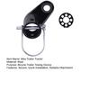 1 Set Bike Trailer Towing Head Secure Quick Installation Reliable Attachment Bicycle Trailer Tractor