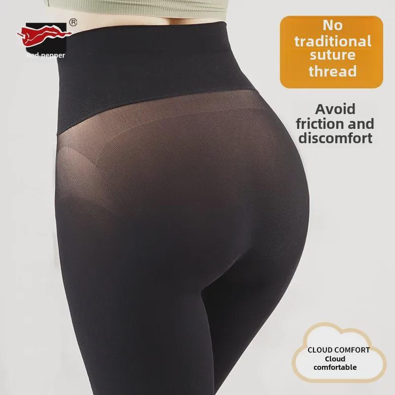 Бесшовные невидимые колготки Red Pepper 360 с вырезом и произвольным вырезом снизу