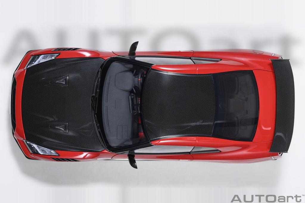 AUTOart Nissan Nismo Special Edition Яркий красный готовый продукт 1/18 GT-R (Р35)