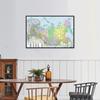 Map In Russian Non-woven Canvas Painting Unframed Prints Wall Poster Room Home Decor