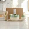 4PCS Bamboo Ceramic Matcha Whisk Reusable Matcha Stirring Brush New Japanese Matcha Tea Set