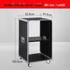 20U Transparent Door Server Rack Flight Case for Amplifiers & Speakers