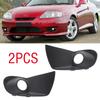 2PCS For Hyundai Tiburon/Coupe 2005 2006 Front Bumper Fog Light Foglamp Frame Cover Cap Hood Lid Bezel 865182C500 865172C500