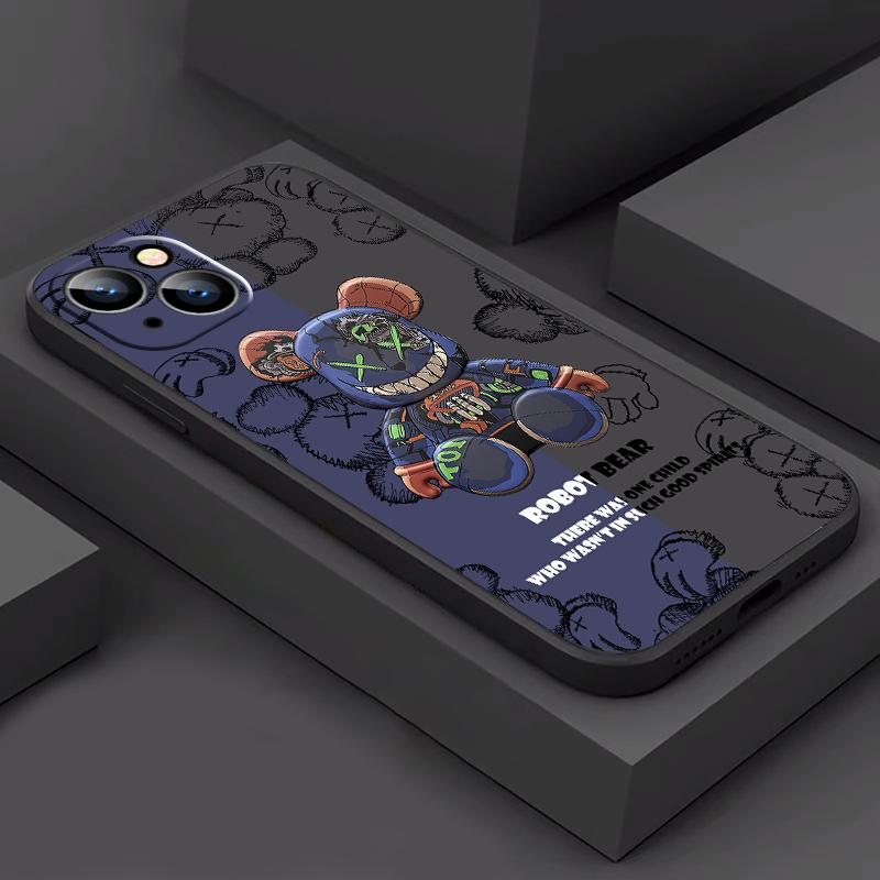 Анимационный модный мягкий милый телефон для Iphone 7 13 11 Plus 8 X XS Mini 6 6s Max Pro 14 12 XR Силиконовый прямой силиконовый мягкий чехол из ТПУ