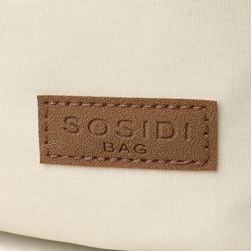 Женская нейлоновая сумка кроссбоди большой вместимости 3 основных отделения просторная наплечная сумка для покупок и повседневного использования