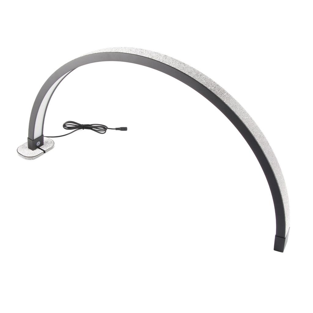 Half Moon Nail Desk Lamp 22 Inch 2700K To 5600K Dimmable LED Half Moon Light for Lash Extension