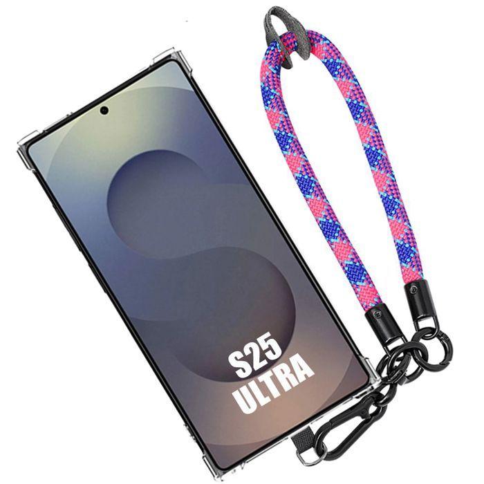 Coque de protection - BOOLING - Samsung Galaxy S25 Ultra - Transparent - Antichoc - Bracelet amovible