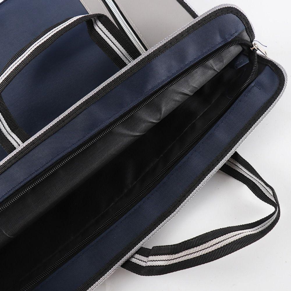 Папка-регистратор формата А4 из ткани Оксфорд, большая вместимость, деловой портфель, сумка для документов, школьные принадлежности