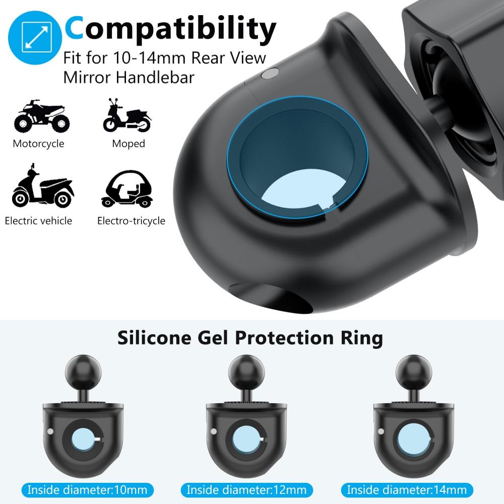 Мотоциклетное зеркало заднего вида держатель для телефона навигация GPS поддержка универсальная быстросъемная подставка мотоцикл скутер подставка для телефона