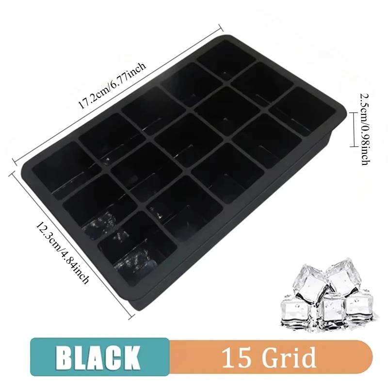 4/6/8Grid Ice Ball Maker Silicone Ice Cube Mold Tray DIY Freeze Ice Maker Kitchen Barware Tools Perfect for Freezer Cocktail