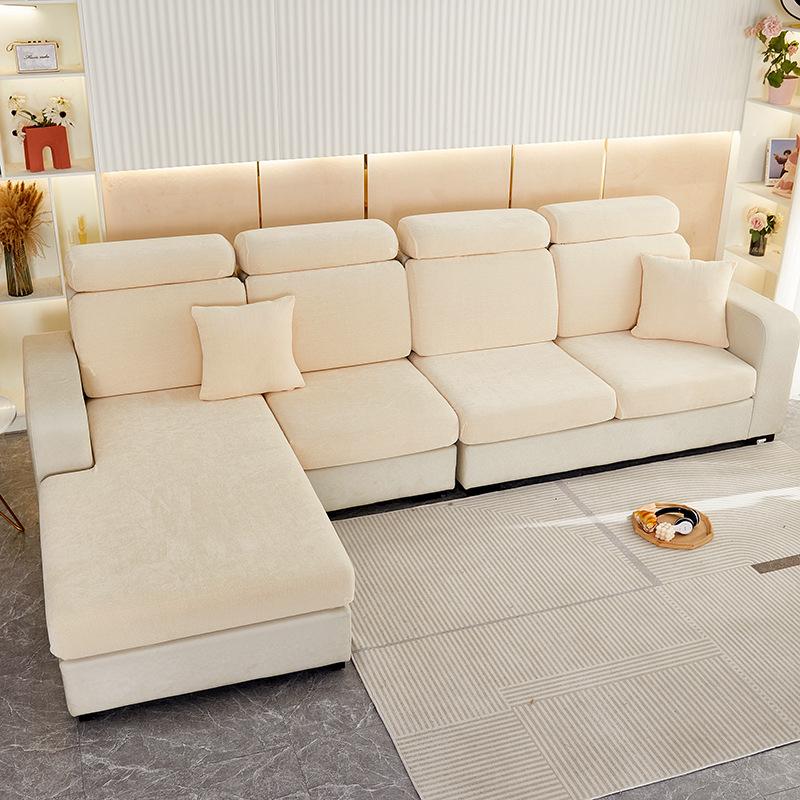 Толстые эластичные чехлы для диванных подушек для гостиной, углового дивана, синельные подушки, чехлы для сидений, чехлы для диванов