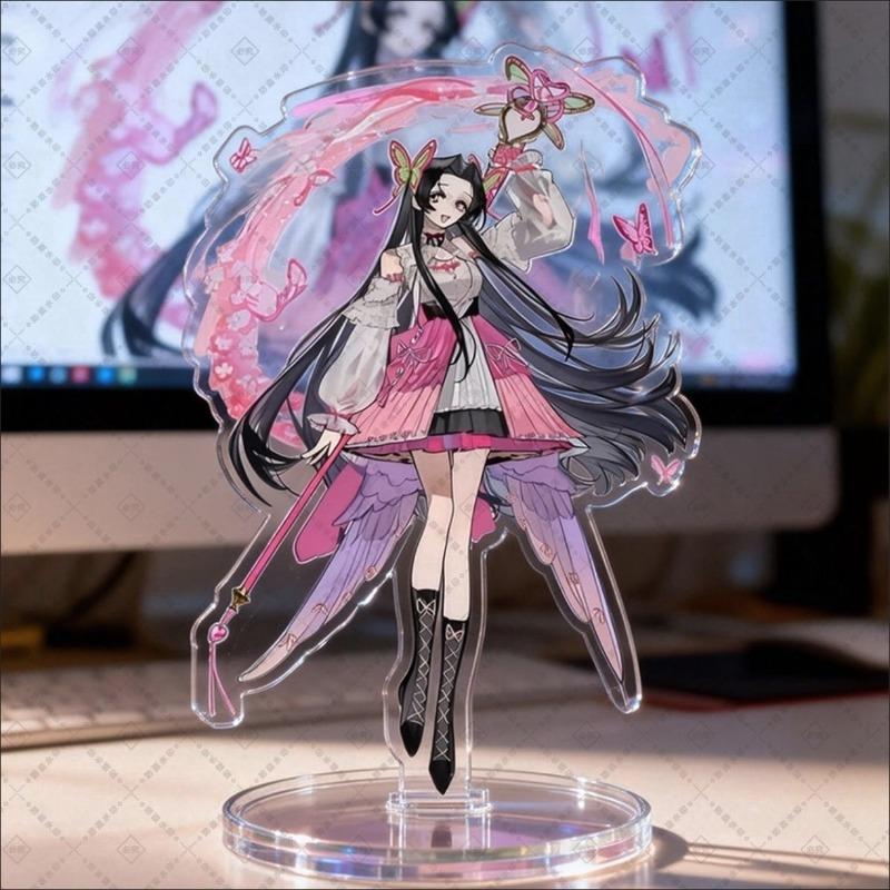 Acrylic Ornaments Kochou Shinob Tsuyuri Kanawo Anime Action Figures Goods Car Desktop Decoration Model Toy Gift