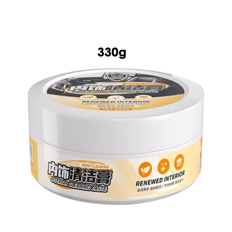 Мощный крем для восстановления кожи автомобиля 330 г. Паста для ухода за кожей автомобиля, средство для удаления пятен из салона автомобиля, аксессуары для чистки автомобиля