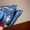 Silicone IPad 10 Case With Adjustable Stand Kids Space Enthusiasts Shockproof Full-Body Cover Cartoon Astronaut Design