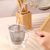 Tea Infuser With Handle Fine Mesh Reusable Tea Leaf Strainer Coffee Flour Filter Handheld Sieve For Teapot Kitchen Accessories