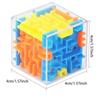 1/2шт 3D трехмерные лабиринтные игрушки, многогранные лабиринтные шаровые игрушки, трехмерный кубик Рубика, подходящий для тренировки координации рук и мозга
