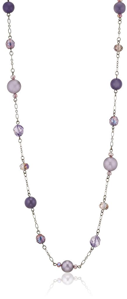 Комплект колье с мотивом бабочки SAMN190655XV [Anna Sui] 2 предмета