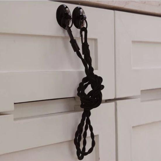 Растягивающаяся бельевая веревка на присосках, хорошая грузоподъемность, высокая эластичность, дорожная бельевая веревка, для улицы