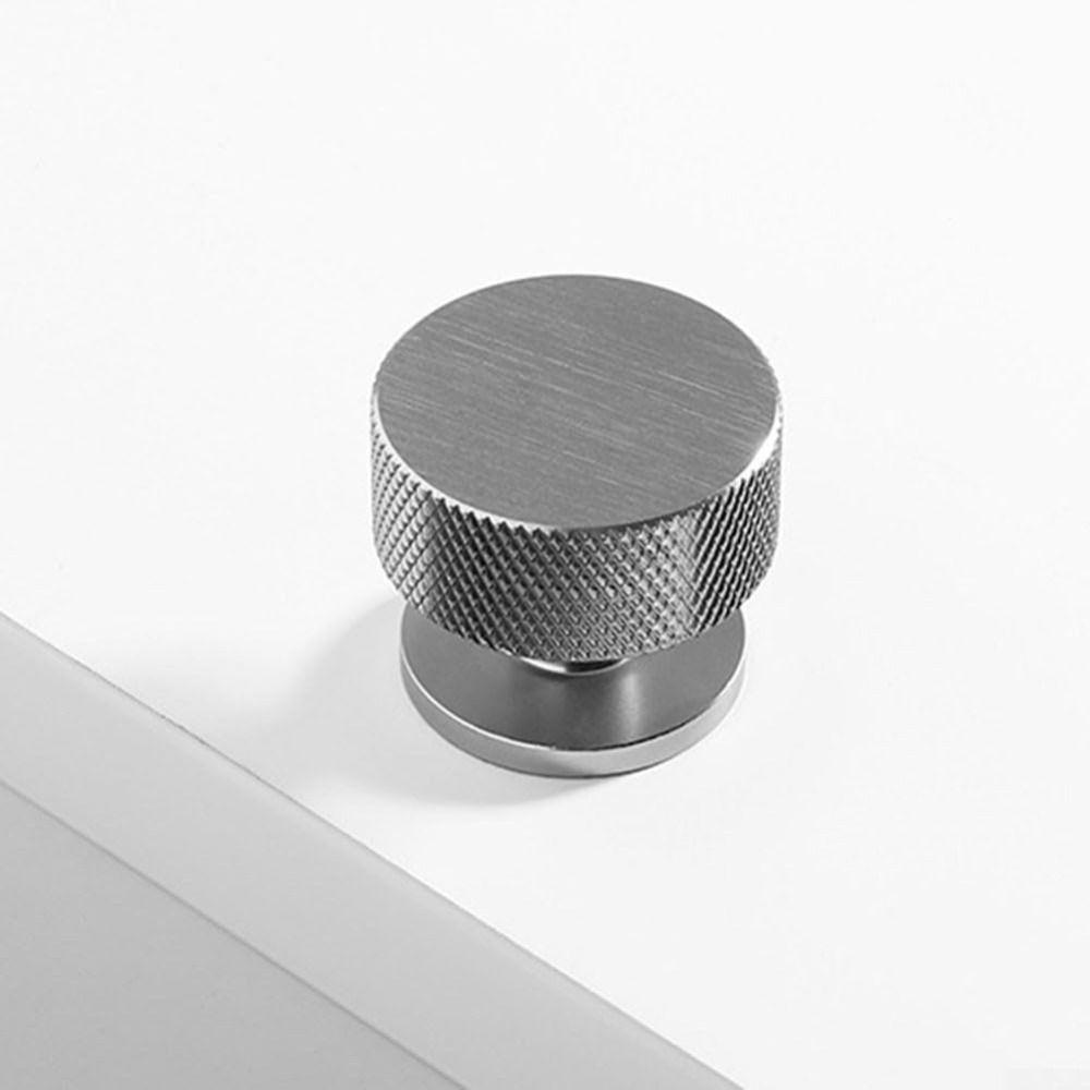 Круглая мебельная ручка с насечкой, простая ручка для шкафа, для дома