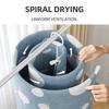 Round Spiral Quilt Sheets Hanger Bed Linen Covers Rotating Drying Rack Clothes Blacket Holder Outdoor Household Balcony Hanging