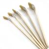 Long Handle Elbow Elbow Paint Brush Solid Wood Handle Universal Bristle Brush  Painting