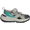 Adidas Terrex Hydroterra Synthetic Leather Fabric Comfortable Soft Sports Non-Slip Wear-Resistant Low-Top Sandals Kids Sandals Gray IH6374
