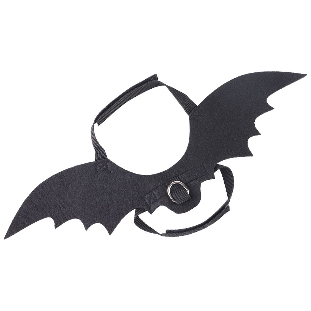 with Traction Rope Hook Cosplay Prop Party Dress Halloween Bat Wings Pet Costume Dog Cat