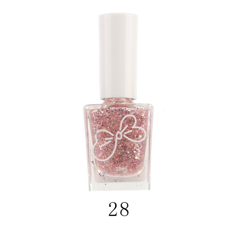 Oil-based Nail Polish No Bake Fast Drying Non-peelable Non-slip Safe Odorless Nude Color Nail Salon Nail Polish