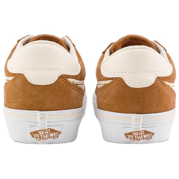 Vans Brooklyn LS Comfortable Soft Low-Top Skate Shoes Women Sneaker Brown VN000D7UGWT