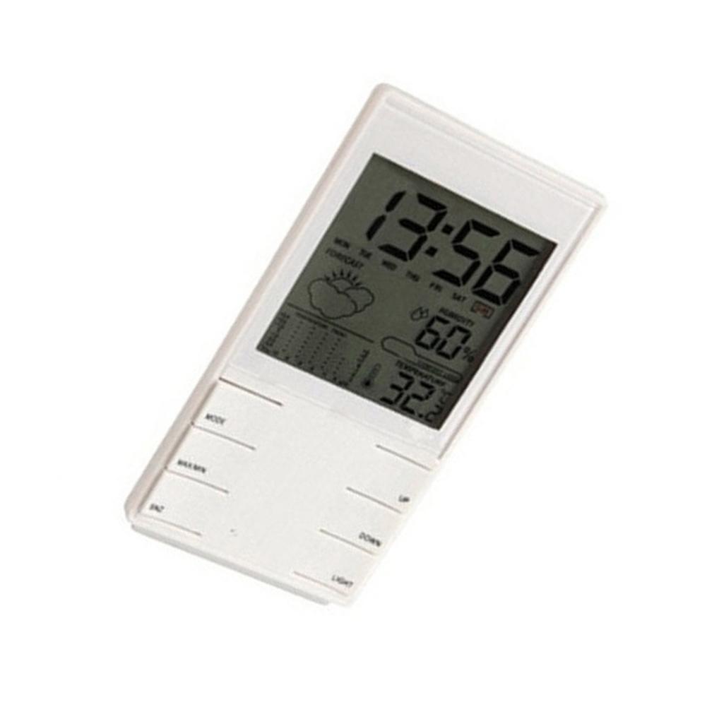 Bedroom Clock Digital Calendar Celsius And Fahrenheit Switch Alarm Clock Alarm Clock Temperature Accuracy 0.1 C Humidity Display