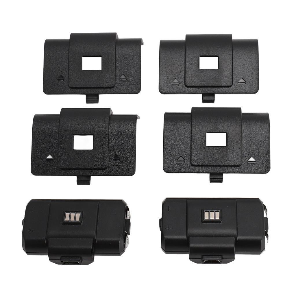 2Pcs Rechargeable Battery Pack for Xbox One X S Elite 1400mAh Controller Battery Pack with Charging