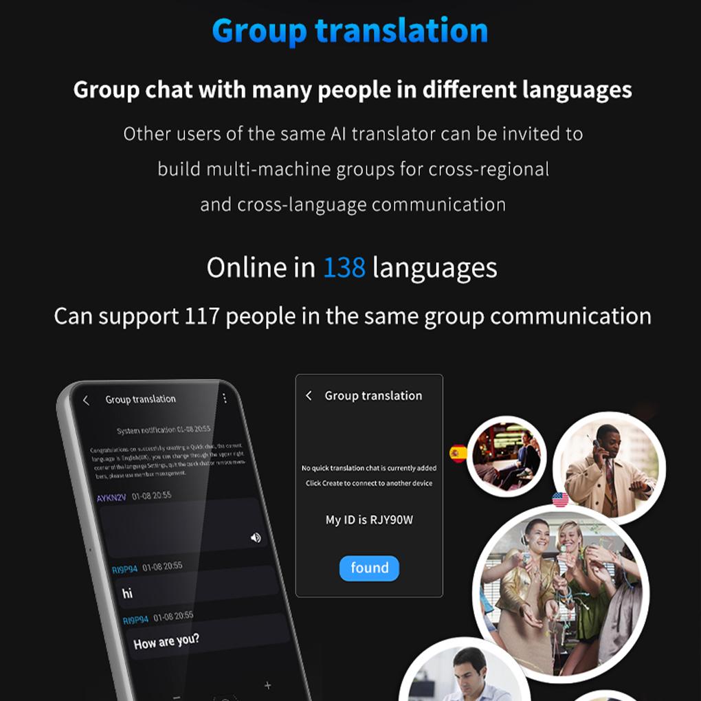 Черный переводчик Время перевода для черного переводчика для учебы и путешествий S85 Pro Translation Язык переводчика