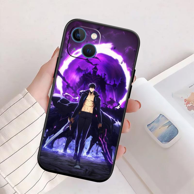 QE3 Anime Sung JinWoo Case for Samsung Galaxy M06 M15 M16 M35 M55 M56 A36 A42 A50 A50S A51 A52 A32 A33 A05 A05S A06 A16 A20
