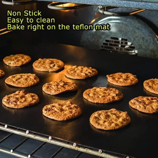 10 шт., многоразовый коврик для духовки, не содержащий бисфенола А, толстый сверхмощный антипригарный коврик, прямоугольный защитный коврик для электрической газовой духовки, коврик для гриля на открытом воздухе, кухонные гаджеты