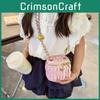 New Fashion Womens Flower Shape Lock Single Shoulder Bag With Quilted Design For Daily Use