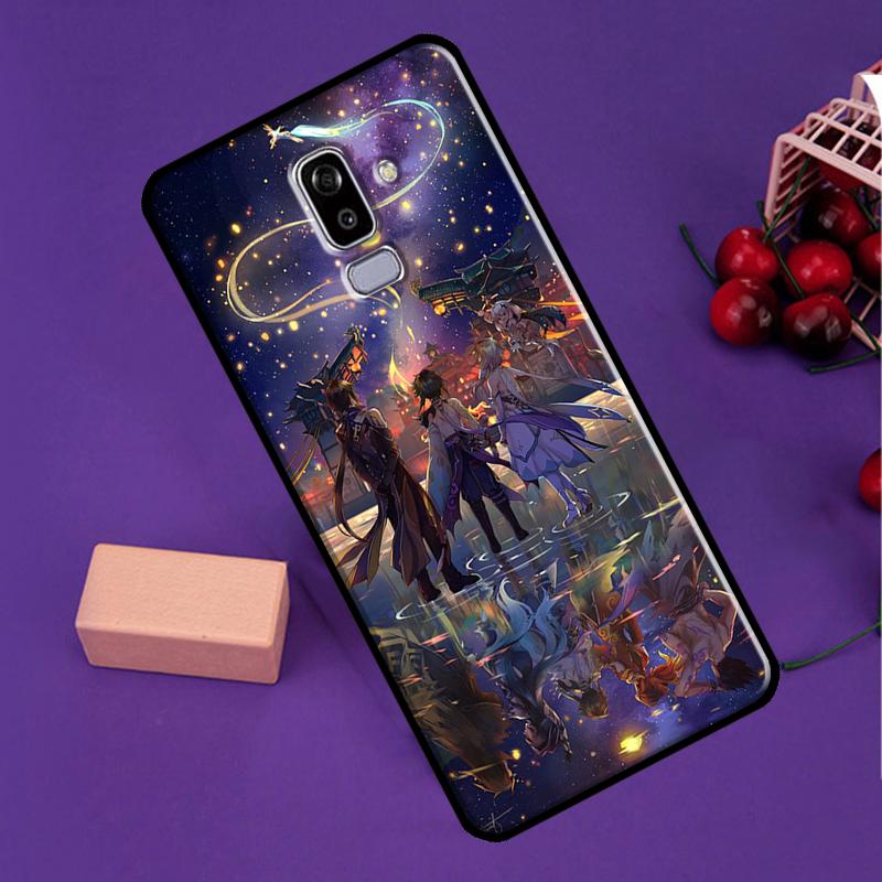 Чехол Genshin Impact Сяо для Samsung Galaxy M06 M31 M11 M13 M53 M12 M32 M52 M35 M55 M15 M14 M34 M54 M16 M36 M56
