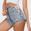 European & American Summer/Autumn Women's Sexy High Waist Denim Shorts